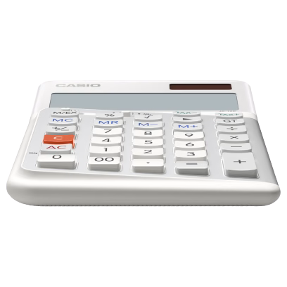 JE-12E-WE Compact Ergonomic Calculator